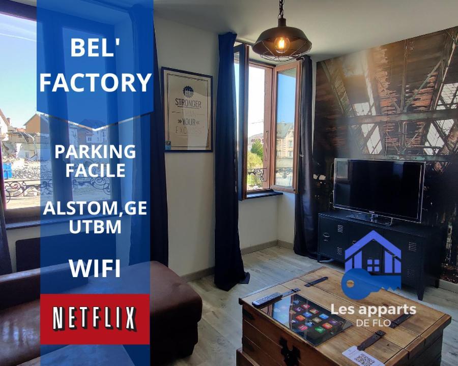 Les Studios De Flo' : The Bel'Factory 38 M² Wifi Belfort Exterior foto